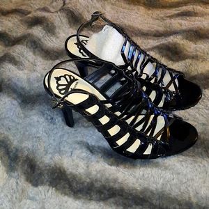 Fergalicious new black high heels